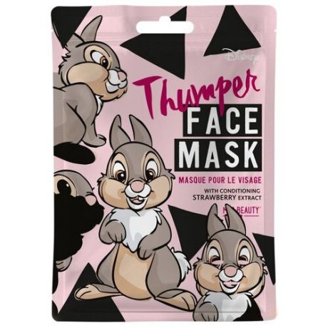 Mad Beauty Disney Thumper тканевая маска с экстрактом клубники, 25 мл