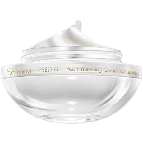 Premier Dead Sea Prestige White Pearl Whitening Cream Complex Жемчужный отбеливающий крем для лица, 60 мл