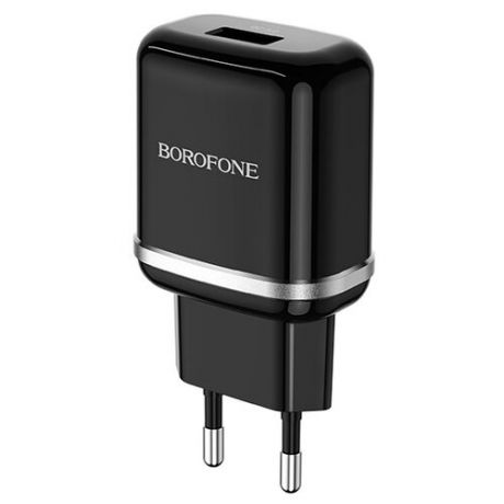 Сетевое зарядное устройство Borofone BA36A High Speed, черный