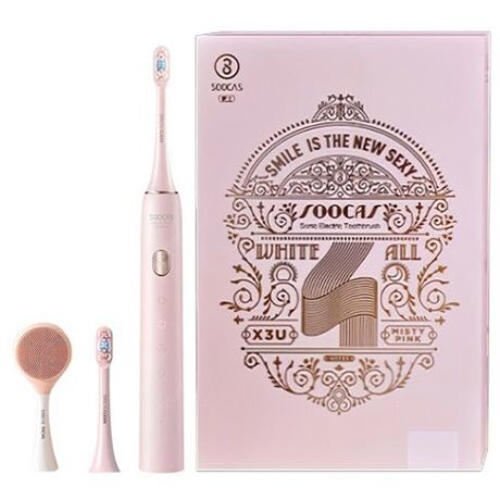 Электрическая зубная щетка Soocas X3U Set, pink
