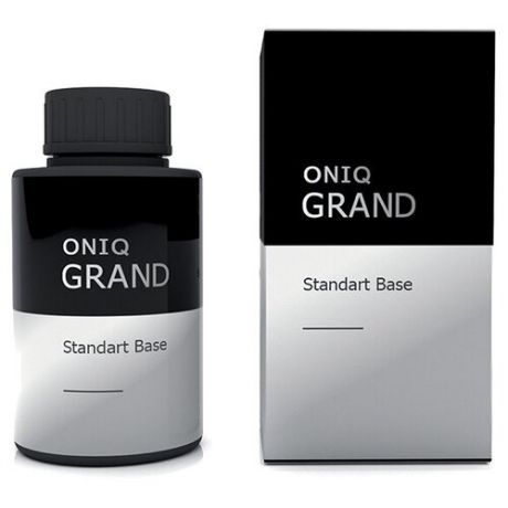 ONIQ Базовое покрытие Grand 900 Standart Base, прозрачный, 30 мл