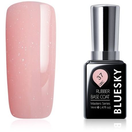 Bluesky Базовое покрытие Masters Series Rubber Base Coat, Creamy pink, 14 мл