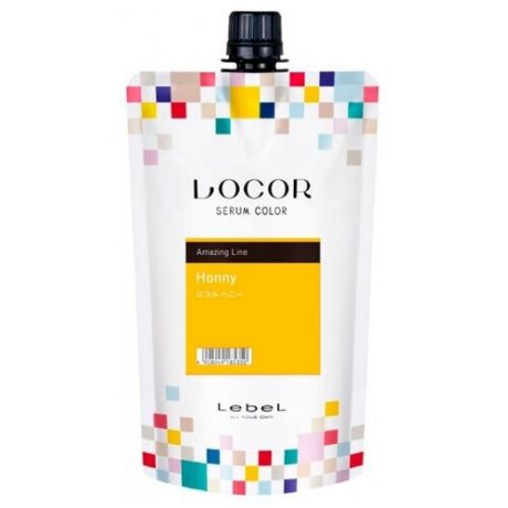 Краситель прямого действия Lebel Cosmetics Locor Serum Color Amazing Line Honey, 300 г