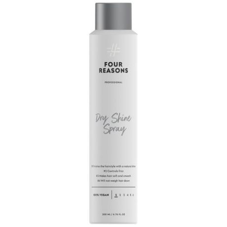 Four Reasons Спрей для волос Dry Shine Spray, слабая фиксация, 200 мл
