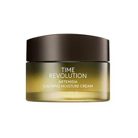 Missha Time Revolution Artemisia Calming Moisture Cream Успокаивающий увлажняющий крем для лица, 50 мл