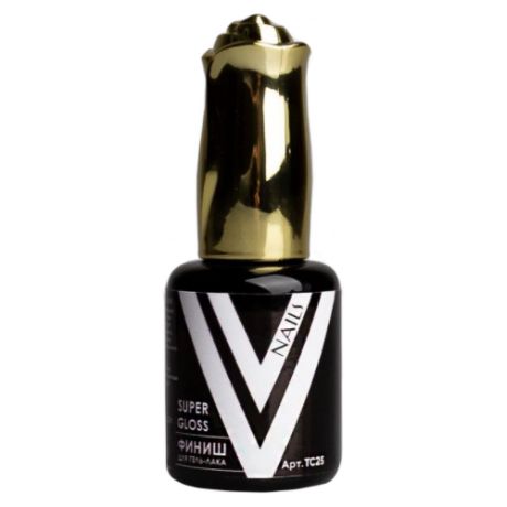 Vogue Nails Верхнее покрытие Super Gloss, прозрачный, 18 мл