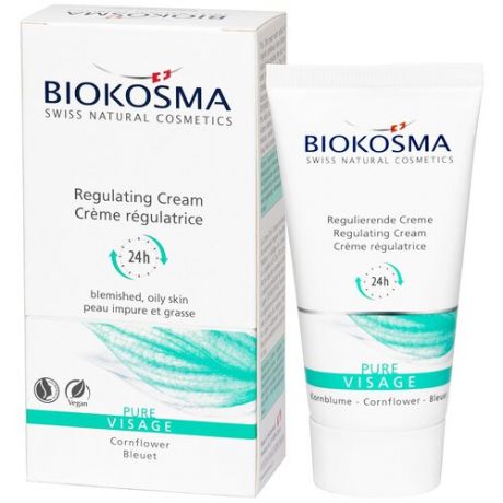 BIOKOSMA Крем нормализующий Pure Visage, 50 мл