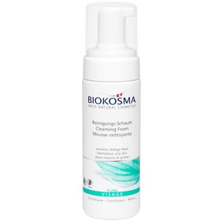 BIOKOSMA Пенка очищающая Pure Visage, 150 мл