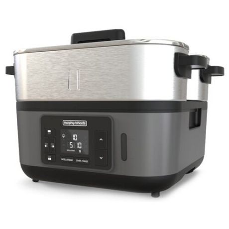 Пароварка Morphy Richards 470006 серебристый