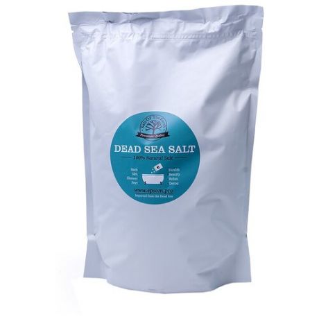 Соль Мёртвого моря для ванн SALT OF THE EARTH , 2,5 кг.
