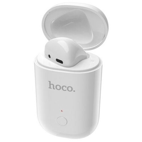Bluetooth-гарнитура Hoco E39, white/red