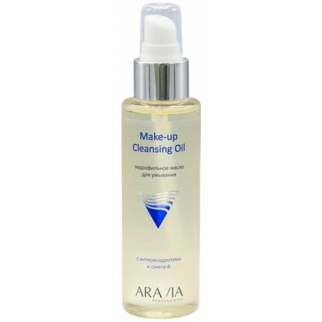ARAVIA гидрофильное масло для умывания с антиоксидантами и омега-6 Professional Make-Up Cleansing Oil, 110 мл