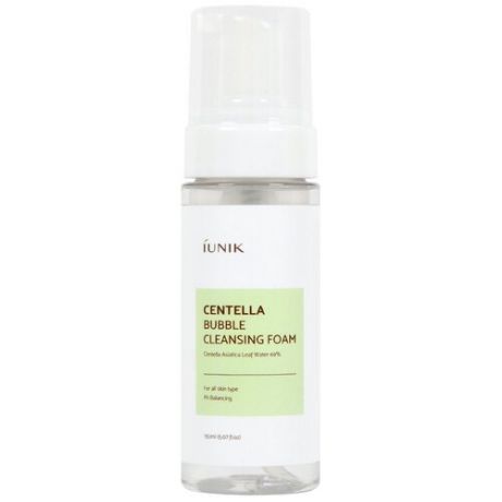 IUNIK пенка для умывания Centella Bubble Cleansing Foam, 150 мл