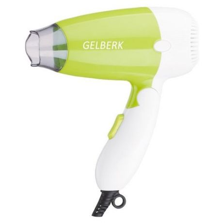 Фен Gelberk GL-627, White/Green