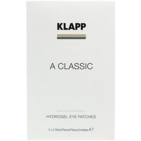 Klapp Маска-патчи для век A Classic Hydrogel Eye Patches, 10 шт.