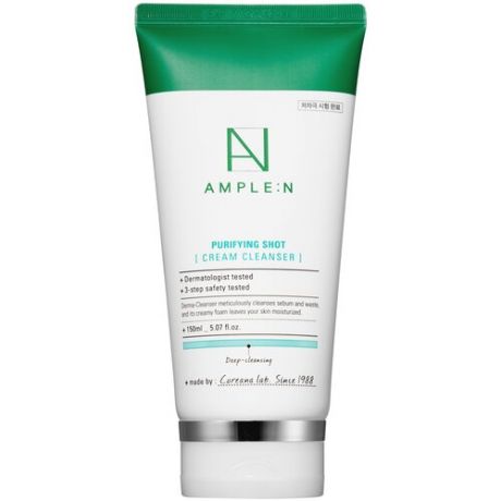 AMPLE:N крем-сливки для снятия макияжа Purifying Shot Cream Cleanser, 150 мл