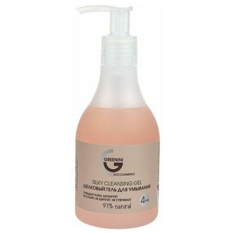 Greenini гель для умывания шелковый Шаг 4 Silky Cleansing Gel, 235 мл