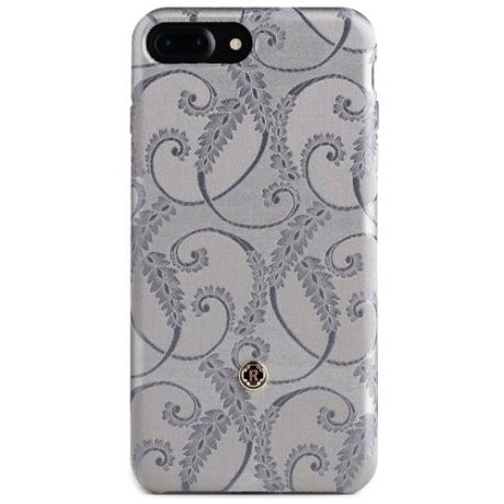 Чехол-накладка Revested Silk Collection для Apple iPhone 6 Plus/iPhone 6S Plus/iPhone 7 Plus/iPhone 8 Plus Silver of Florence Silk