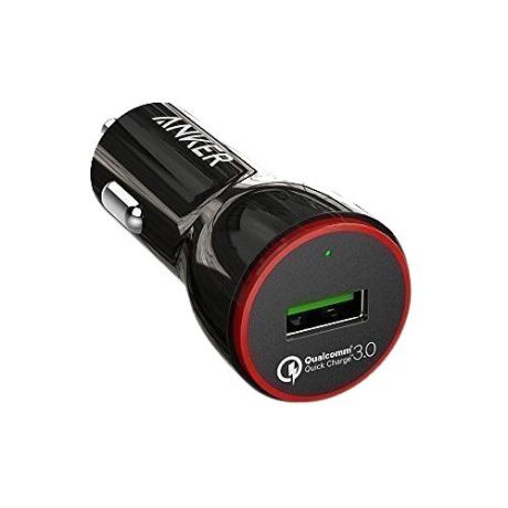 Автомобильное зарядное устройство ANKER PowerDrive+ 1 USB + Micro USB cable, черный