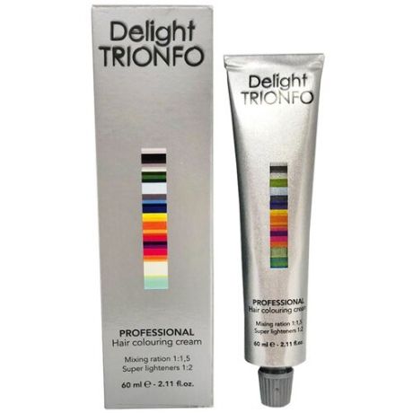Constant Delight Стойкая крем-краска для волос Trionfo, 1-0 черный, 60 мл