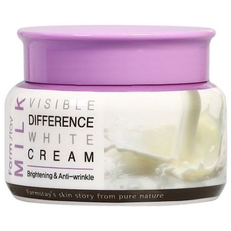 Farmstay Visible Difference White Cream Milk, 100 г