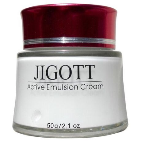 Jigott Active Emulsion Cream Интенсивно увлажняющий крем-эмульсия для лица, 50 г