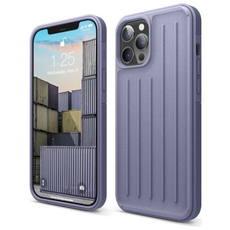 Чехол Elago Armor Silicone case (TPU) для iPhone 12 Pro Max, цвет Лавандовый (ES12AM67-LVG)