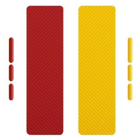 Uniq для iPhone 12 Pro Max (6.7) ремешки для чехла HELDRO FlexGrip Red/Yellow (2 шт