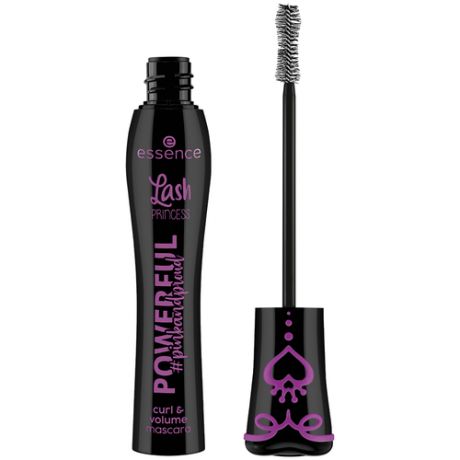 Essence Тушь для ресниц Lash Princess Powerful #pinkandproud, 01 black