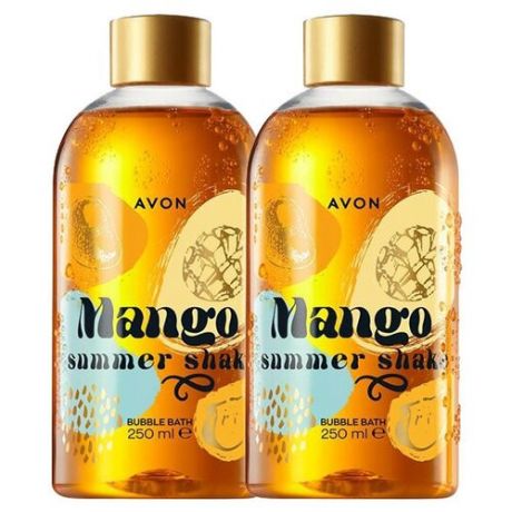 Набор пена для ванн AVON "Сочное манго", 250 мл - 2 шт