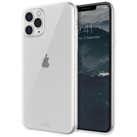 Чехол Uniq Glase для iPhone 11 Pro, цвет Прозрачный (IP5.8HYB(2019)-GLSNUD)
