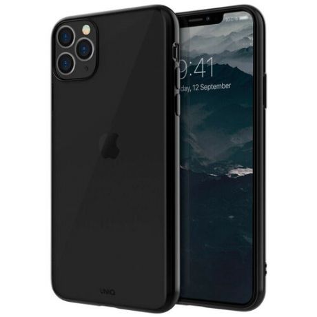 Чехол Uniq Glacier Glitz для iPhone 11 Pro, цвет Черный (IP5.8HYB(2019)-GLCZBLK)