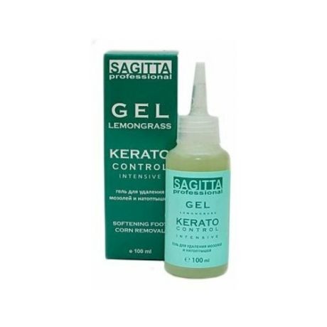 Sagitta, gel lemograss kerato control, гель для удаления мозолей и натоптышей, 100 м