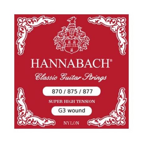 Струна G для классической гитары Hannabach E875HT