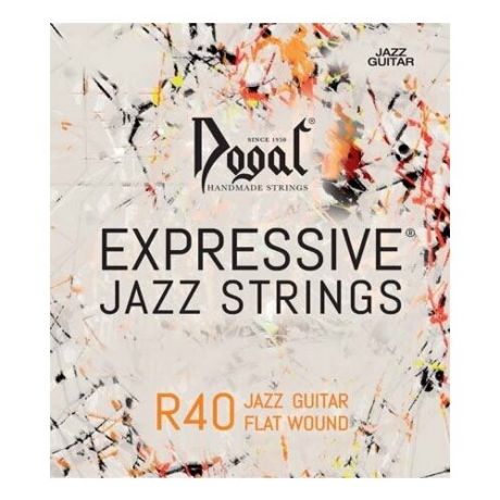 Комплект струн для джаз-гитары Dogal R40B
