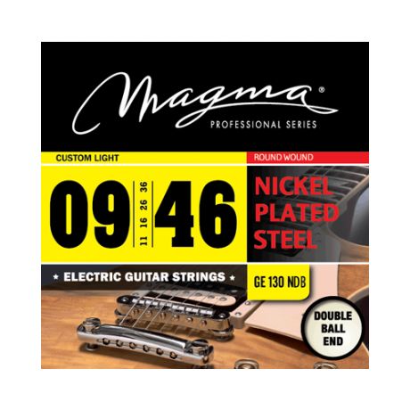 Комплект струн для электрогитары Magma GE130NDB