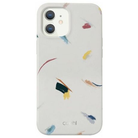 Чехол Uniq COEHL Reverie для iPhone 12 mini, цвет Бежевый (IP5.4HYB(2020)-REVIVY)