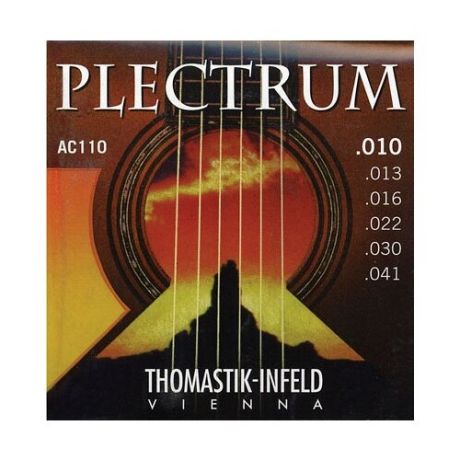 Комплект струн для акустической гитары Thomastik Plectrum AC110