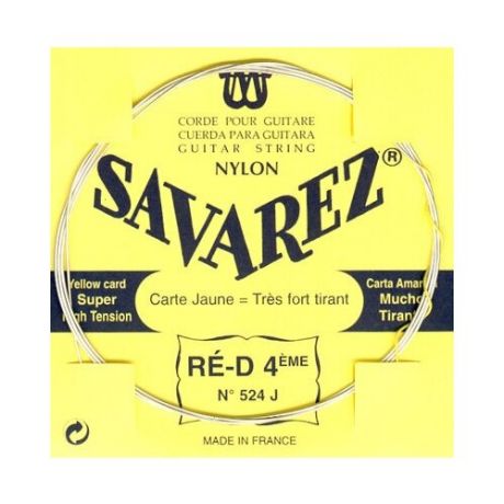 Комплект струн для классической гитары Savarez Yellow Card 520J