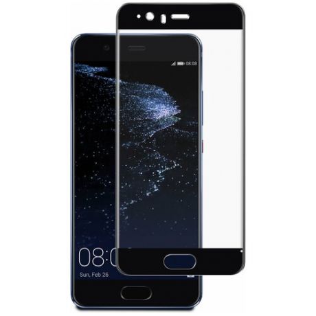 Защитное стекло 2.5D для Huawei P10 Plus, черное