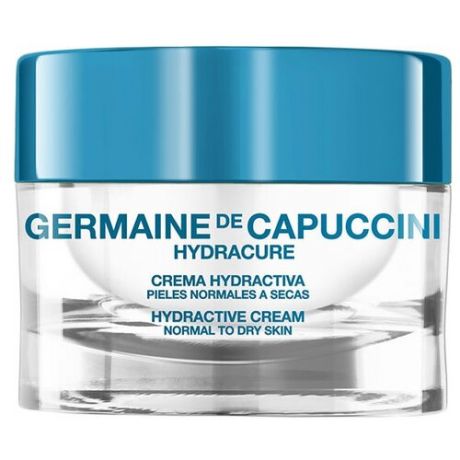 Germaine de Capuccini HYDRACURE Hydractive Cream Normal To Dry Skin Крем для нормальной и сухой кожи для лица, шеи и области декольте, 50 мл