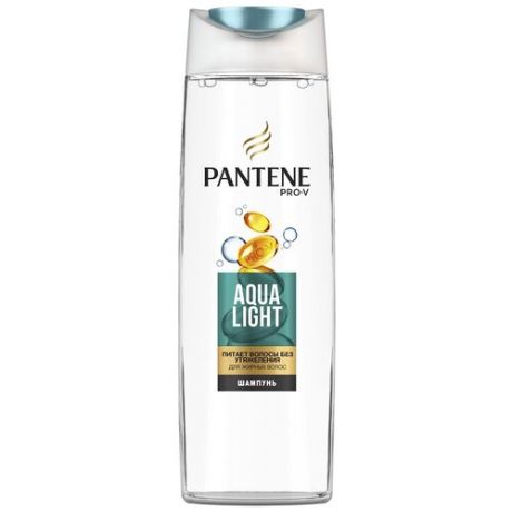 Шампунь Pantene Pro- V Aqua Light, для тонких волос, склонных к жирности, 300 мл