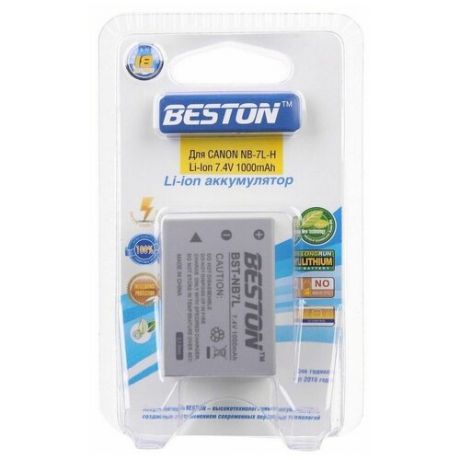 Аккумулятор BESTON для фотоаппаратов Canon BST- NB7LH, 7.4 В, 1000 мАч