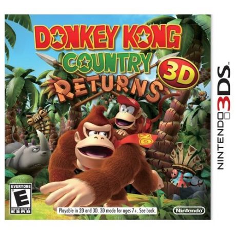 Игра для Nintendo 3DS Donkey Kong Country Returns 3D, английский язык