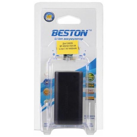 Аккумулятор BESTON для видеокамер Canon BST- BP930/927/924M, 7.4 В, 4400 мАч