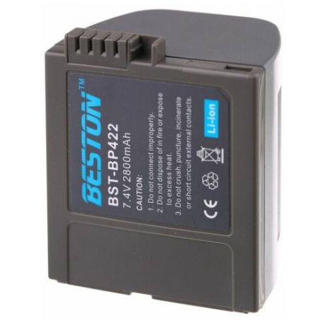 Аккумулятор BESTON для видеокамер Canon BST- BP422, 7.4 В, 2800 мАч