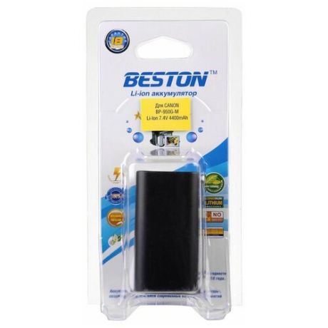 Аккумулятор BESTON для видеокамер Canon BST- BP950GM, 7.4 В, 4400 мАч