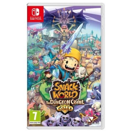 Игра Nintendo Switch Snack World: The Dungeon Crawl - Gold, жанр RPG, 6+