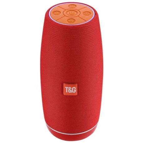 Портативная акустика T&G TG-108, 10 Вт, синий