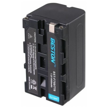 Аккумулятор для видеокамер BESTON SONY BST-NP-F750/770, 7.2 В, 4400 мАч